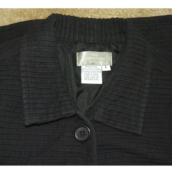 The Territory Ahead Stripe textured Artsy Jacket💕 - Picture 5 of 5